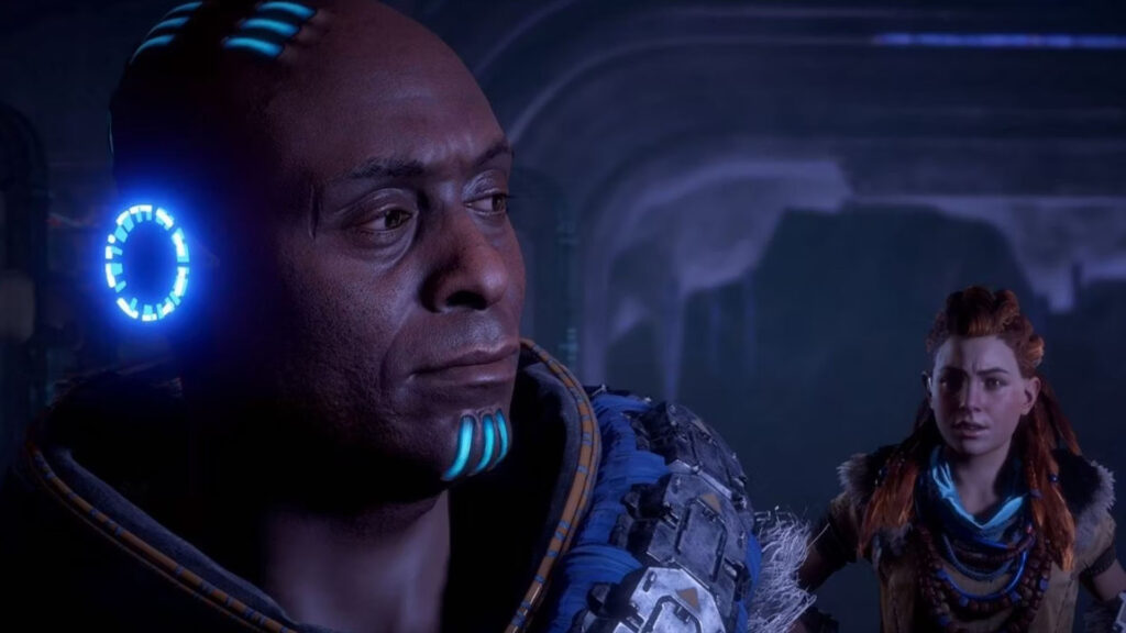 O Lance Reddick ως Sylens στο Horizon Zero Dawn