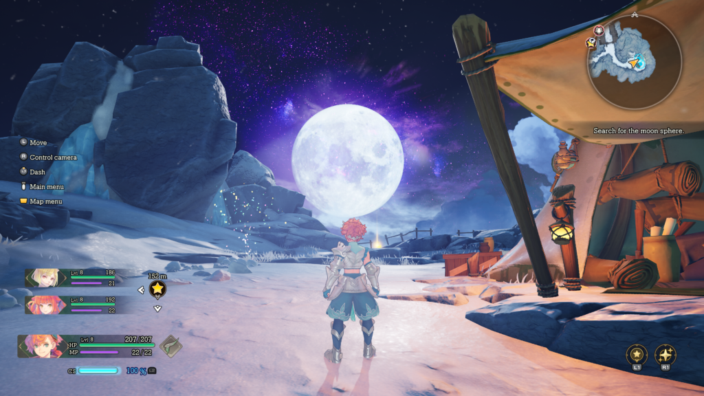 Visions of Mana moon view